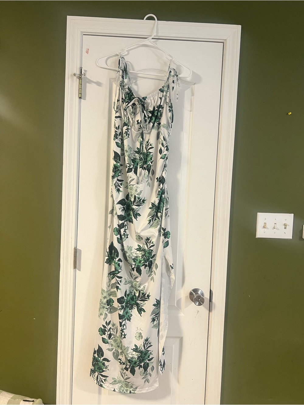 Cute Summer Floral Maxi Dress